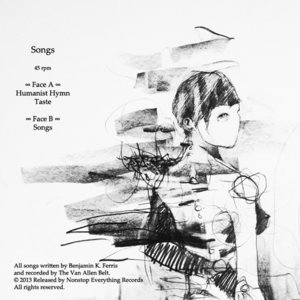 The Van Allen Belt 'Songs' Single Back Cover