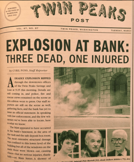 Monolith Cocktail - The Secret history of Twin Peaks